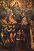 Lavinia Fontana The consagracion to the Virgin one Sweden oil painting artist